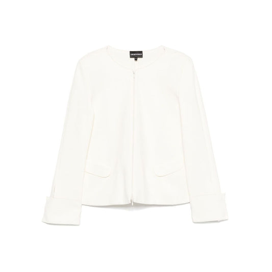 Emporio Armani Ottoman-jersey jacket