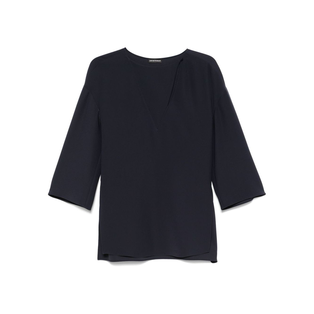 Emporio Armani cady blouse