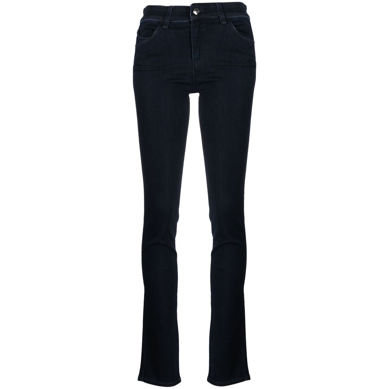 Emporio Armani high-waisted slim-cut Trousers