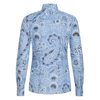 Etro Shirts Clear Blue Shirts