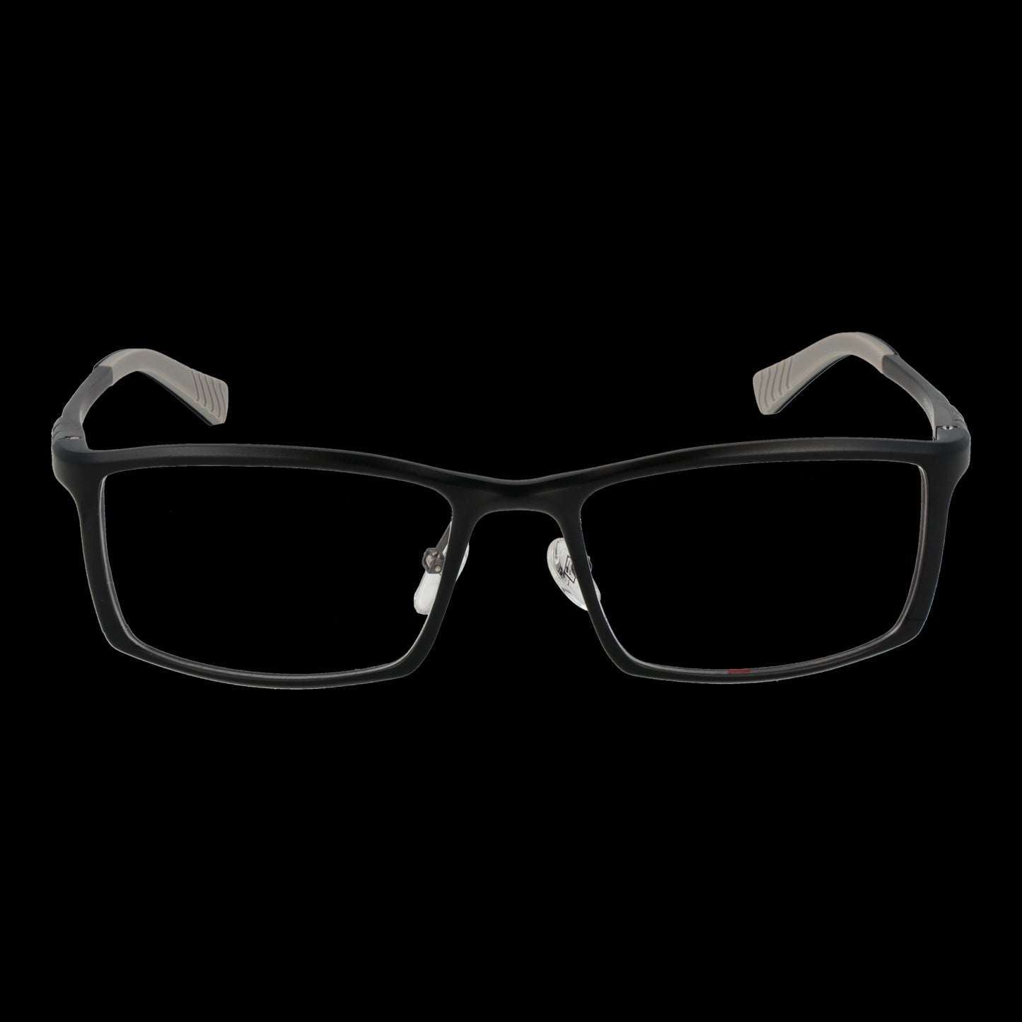 FILA MOD. VFI027 550531 eyewear for gents, stylish black frame, front view.