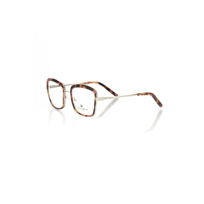 Frankie Morello Red Metallic Women's Eyeglass Frame