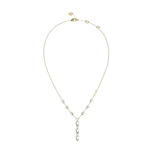 GUESS JEWELS JEWELRY Mod. JUBN04408JWYGT-U gold necklace with elegant chain and pendant design