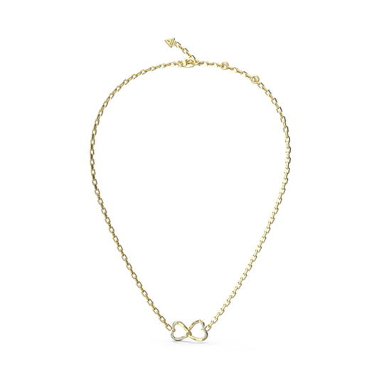 GUESS JEWELS JEWELRY Mod. JUBN04616JWYGT-U gold necklace with heart-shaped pendant