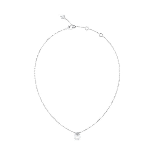 GUESS JEWELS JEWELRY Mod. JUBN05107JWRHT-U silver necklace with elegant design