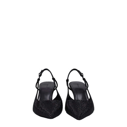 Givenchy Black Fabric High Heel Pumps