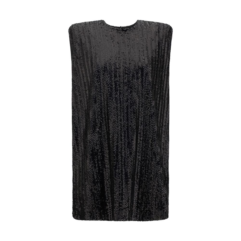 Golden Goose Black Polyester Cocktail Dress