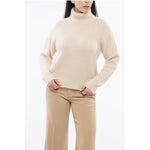 Gucci Gucci Turtleneck Cashmere Blend Pullover with Ton sur Ton Logo GU-P629245-XS