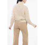 Gucci Gucci Turtleneck Cashmere Blend Pullover with Ton sur Ton Logo GU-P629245-XS