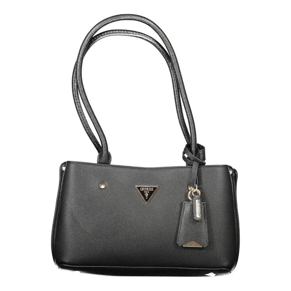 Front view with bag zipped and handles upright.