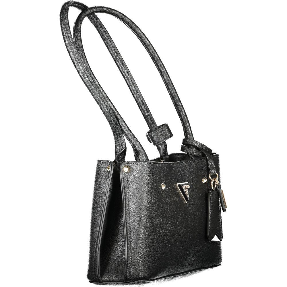 Front view with bag zipped and handles upright.