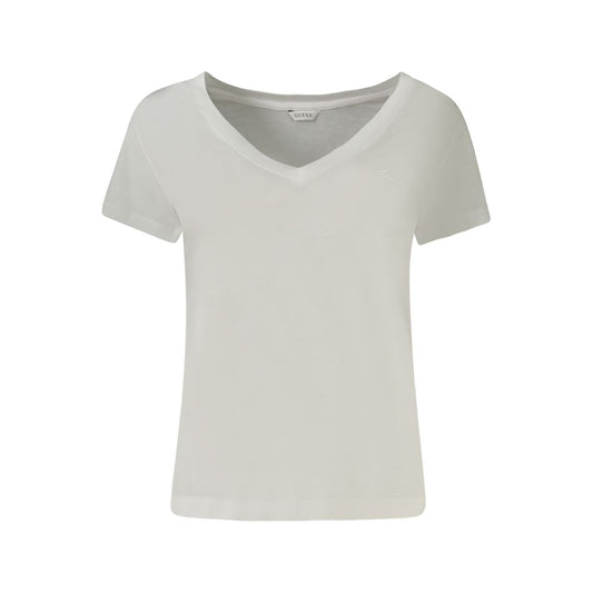 Guess Jeans Guess Jeans White Lycra Women T-Shirt GU-35085-XS