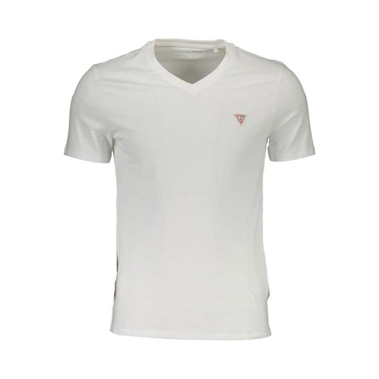Guess Jeans Guess Jeans White Organic Cotton Men T-Shirt GU-37561-XL