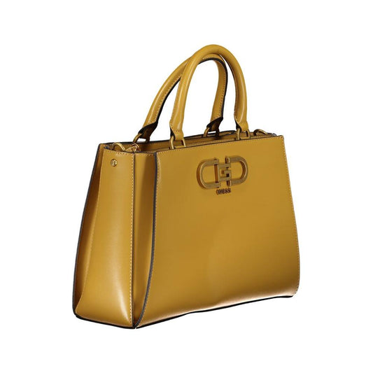 Guess Jeans Guess Jeans Yellow Polyethylene Handbag GU-23439