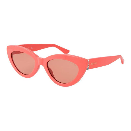 Guess Guess Pink Women Sunglasses Gender Women Main color Rose Extra No extra Frame color Rose Frame material Plastic Lenses Color Rose Lenses Material Plastic Filter Category Two Style Cat Eye Lenses Effect No Extra Protection 100% UVA & UVB Size 52-19-1