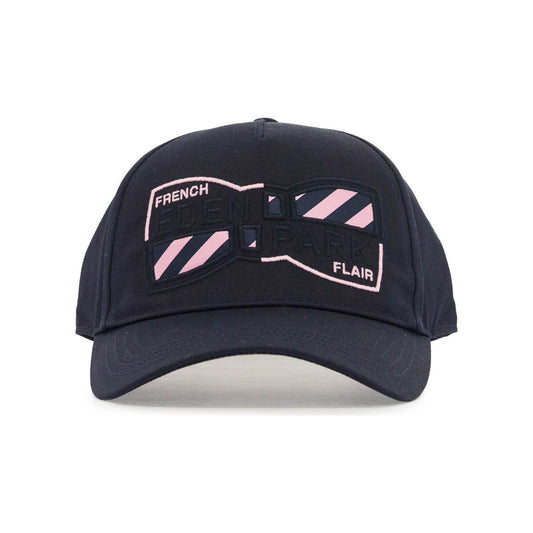 EDEN PARK baseball cap with bow tie embroidery Scarves Hats & Gloves EDEN PARK Dark Slate Gray