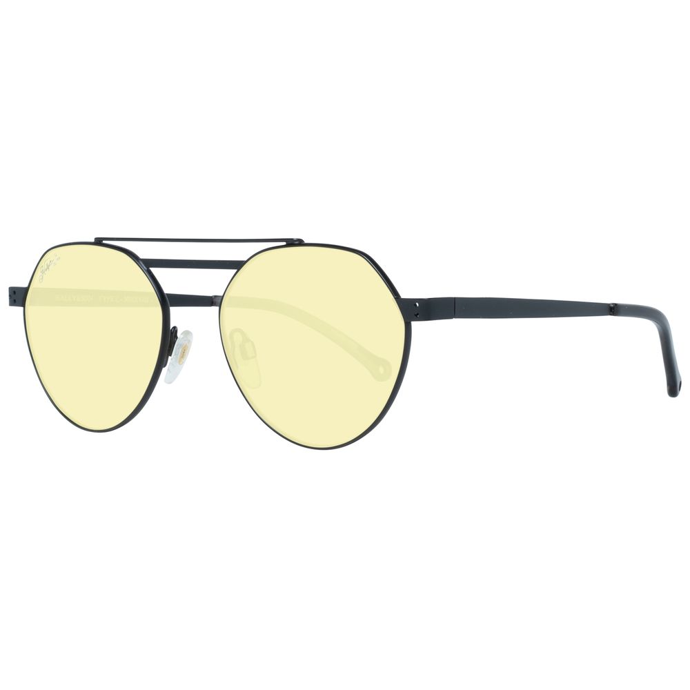 Hally&Son Black Metal Sunglasses
