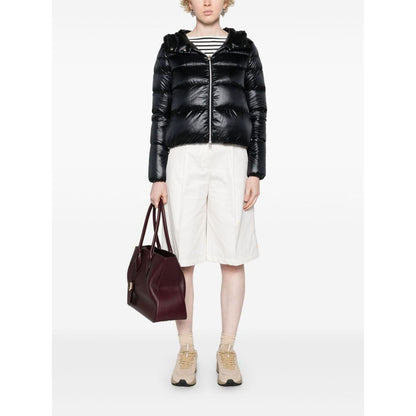 Herno Coats Black Jackets