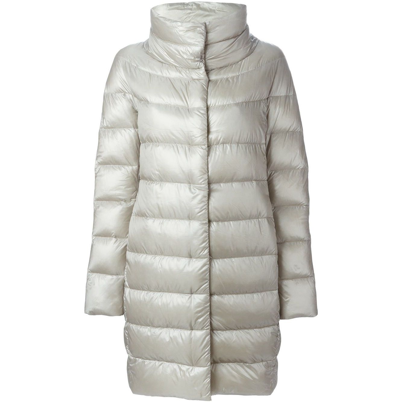 Herno Coats Light Grey Jackets