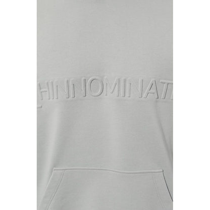 Hinnominate Gray Cotton Men Hoodie