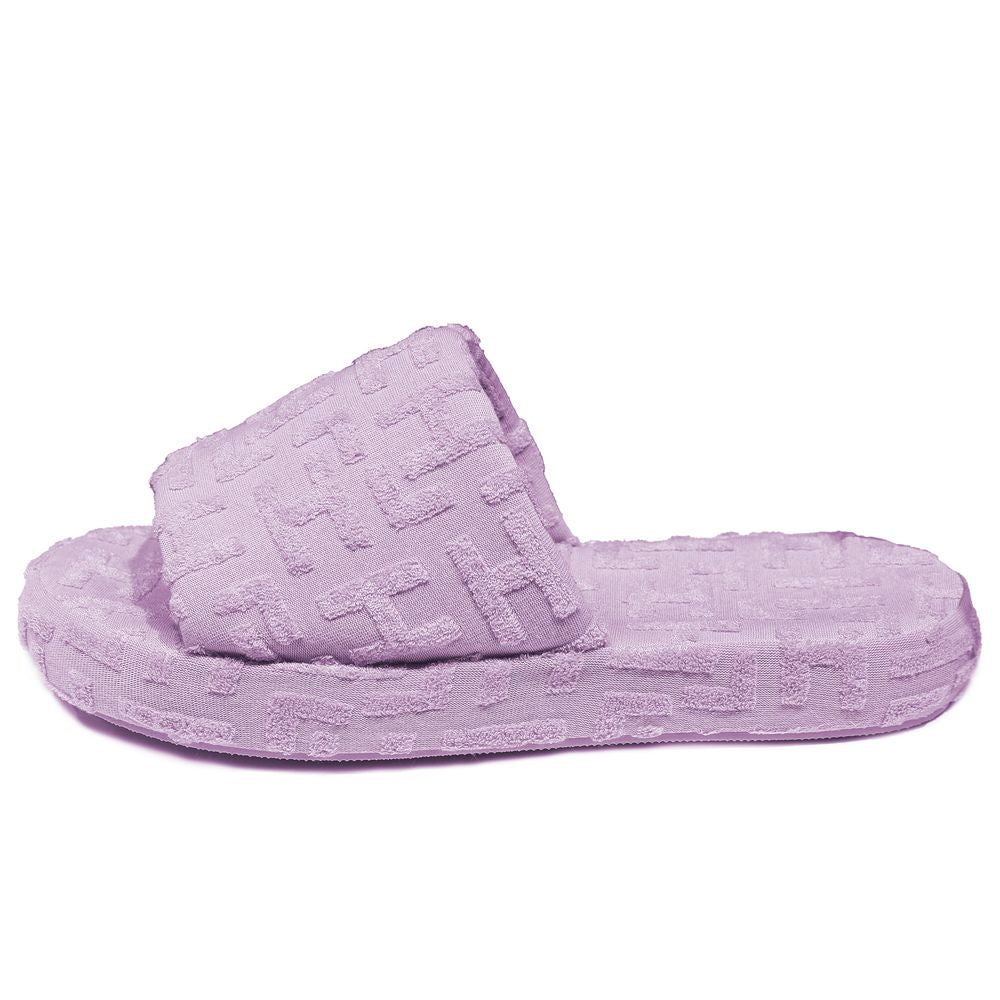 Hinnominate Purple Cotton Women Slipper
