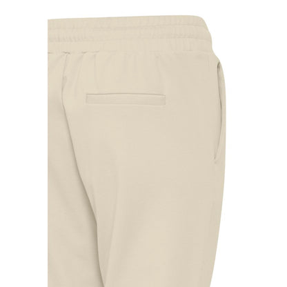 ICHI Beige Polyester Pant