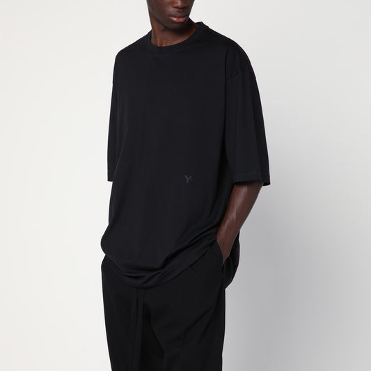 adidas Y-3 Black cotton Y-3 Boxy T-shirt IW0071CO/R_ADIDY-BLK_323