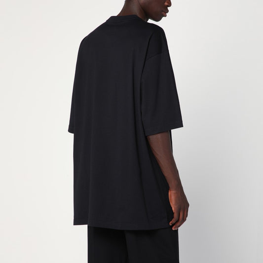 adidas Y-3 Black cotton Y-3 Boxy T-shirt IW0071CO/R_ADIDY-BLK_323