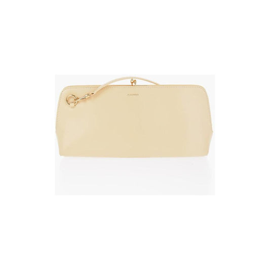 Jil Sander Jil Sander Leather Handbag with Removable Shoulder Strap JIP617225GD