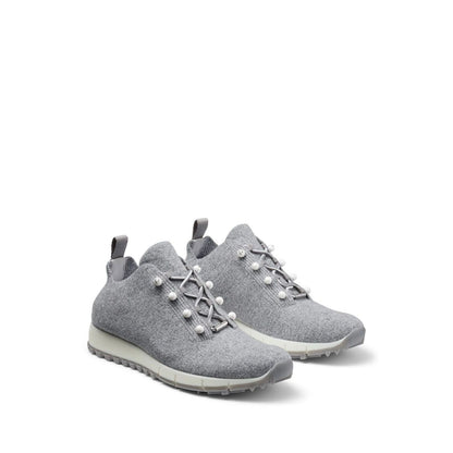 Jimmy Choo Veles Cashmere Knit Trainers