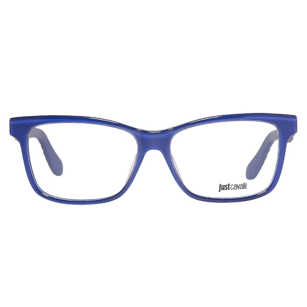 Just Cavalli Blue Plastic Glasses (Frames) JC0642-090-53 front view