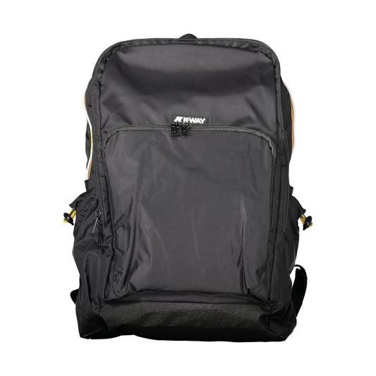 K-WAY Black Poliammide Men Backpack