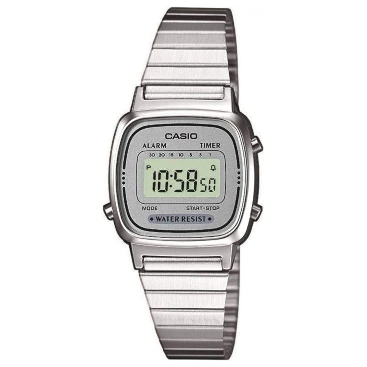 CASIO VINTAGE Mod. ICONIC MINI STEEL - LIGHT GREY