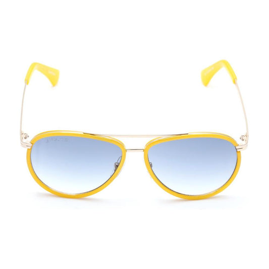 Lancaster Lancaster Yellow Metal Sunglasses LASLA07343AC
