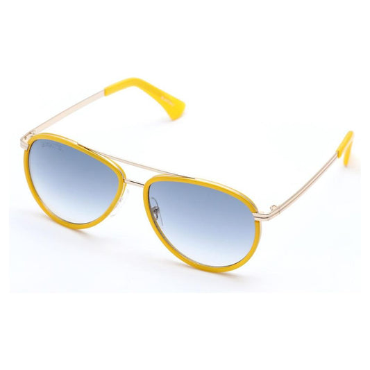 Lancaster Lancaster Yellow Metal Sunglasses LASLA07343AC