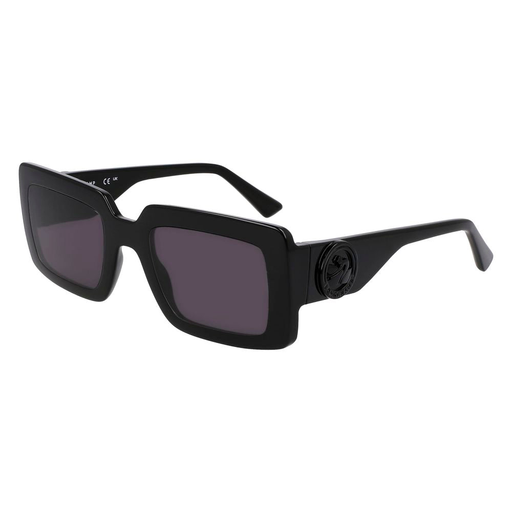 Longchamp Black Injected Sunglasses 1728,67434610848,Accessories,Black,Glasses and Sunglasses - Accessories,Longchamp,New with tags,Sunglasses - Glasses and Sunglasses - Accessories,Women