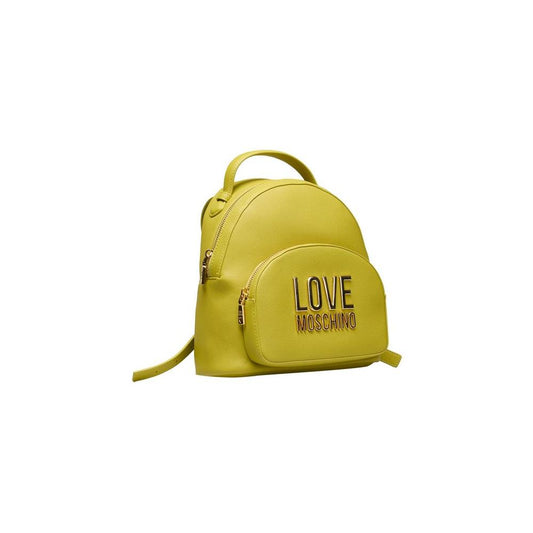 Love Moschino Love Moschino Yellow Polyethylene Women Backpack LO-24721