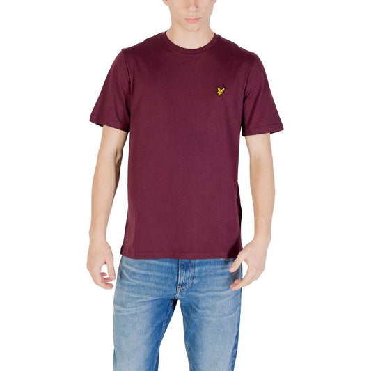 Lyle & Scott Lyle & Scott Bordeaux Cotton T-Shirt LY-16584000129-IT44 | S