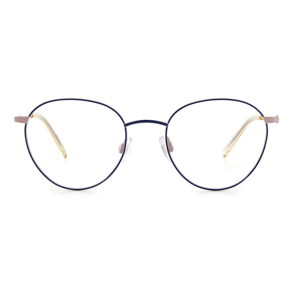 M Missoni Blue Metal Glasses (Frames) with 49/18/145mm dimensions in metal material for women, stylish and elegant.