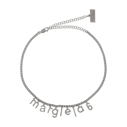 MM6 Maison Margiela logo-lettering necklace