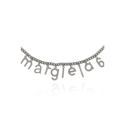 MM6 Maison Margiela logo-lettering necklace