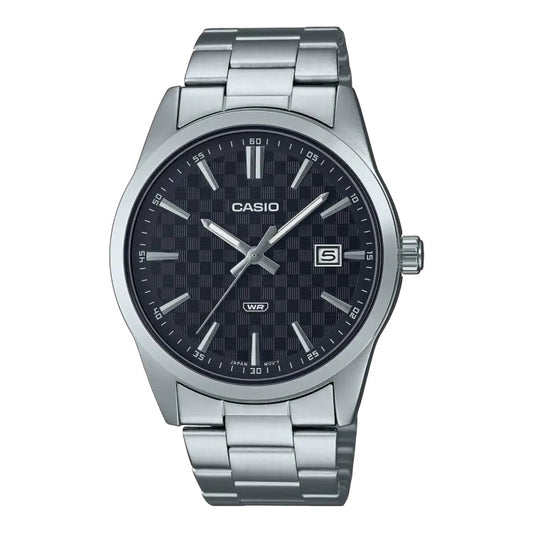 CASIO COLLECTION Mod. DATE - CARBON LOOK - BLACK WATCHES