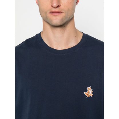 Maison Kitsuné Maison Kitsune fox motif T-shirt