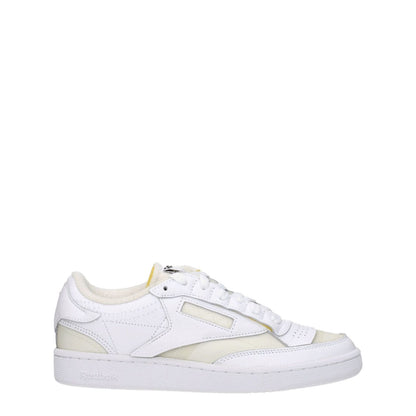 Maison Margiela White Fabric Low Top Sneakers