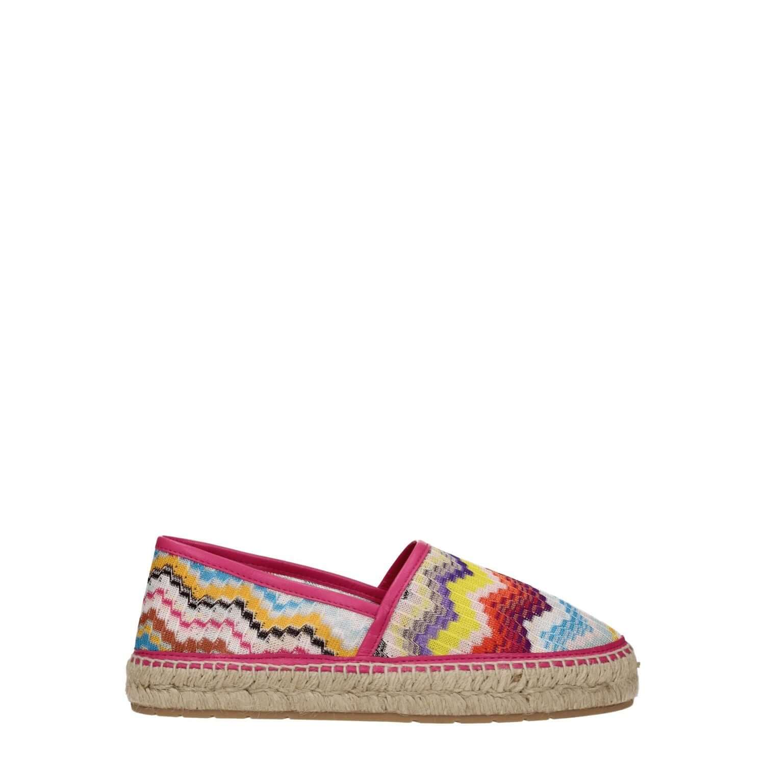 Missoni Multicolor Fabric Espadrilles