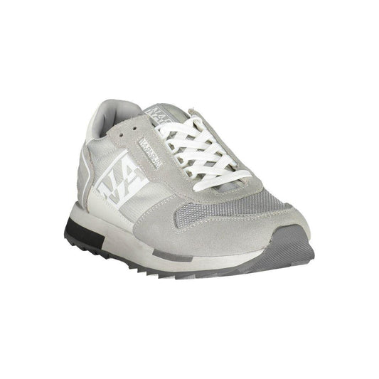 Napapijri Napapijri Gray Polyester Men Sneaker NA-20349-EU44/US11