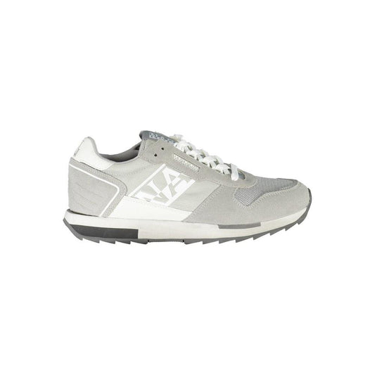 Napapijri Napapijri Gray Polyester Men Sneaker NA-20349-EU44/US11