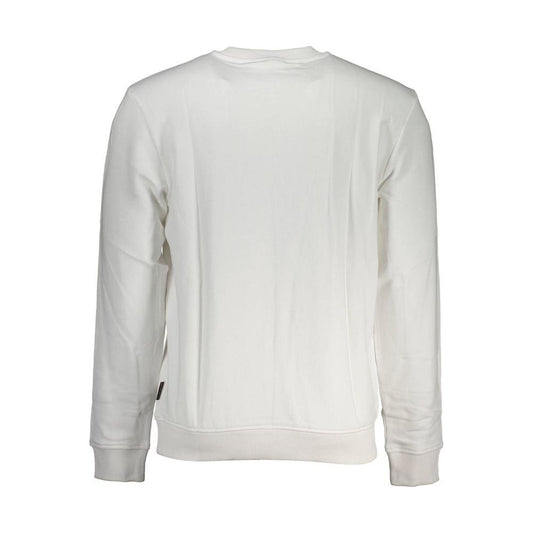 Napapijri Napapijri White Cotton Men Sweater NA-37067-S