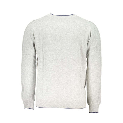 North Sails Gray Fabric Sweater