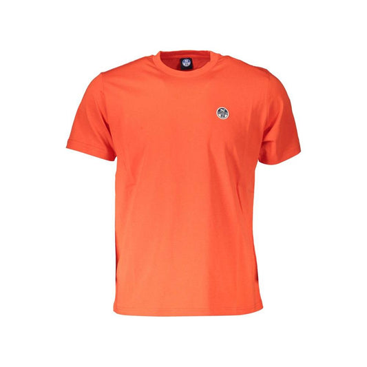 North Sails North Sails Red Cotton Men T-Shirt NO-17699-M